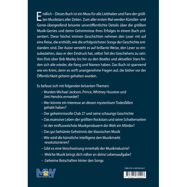 Das Geheimnis der Weltstars - Zwischen Genie und Wahnsinn (Hardcover)