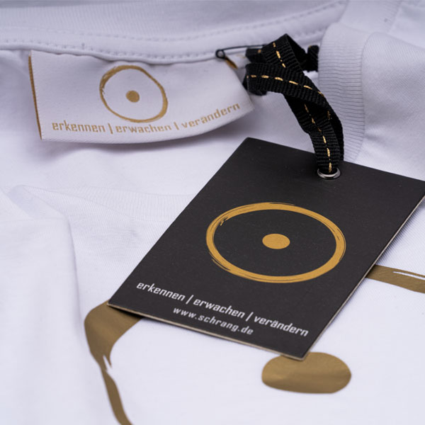 T-Shirt im Zeichen der Wahrheit - Bio-Qualität - Weiß