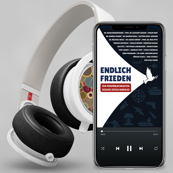 Endlich Frieden - 100 Persönlichkeiten zeigen Zivilcourage (MP3-Hörbuch)