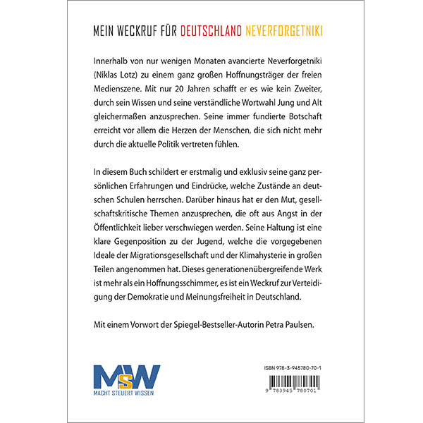 Mein Weckruf für Deutschland – Neverforgetniki (eBook)